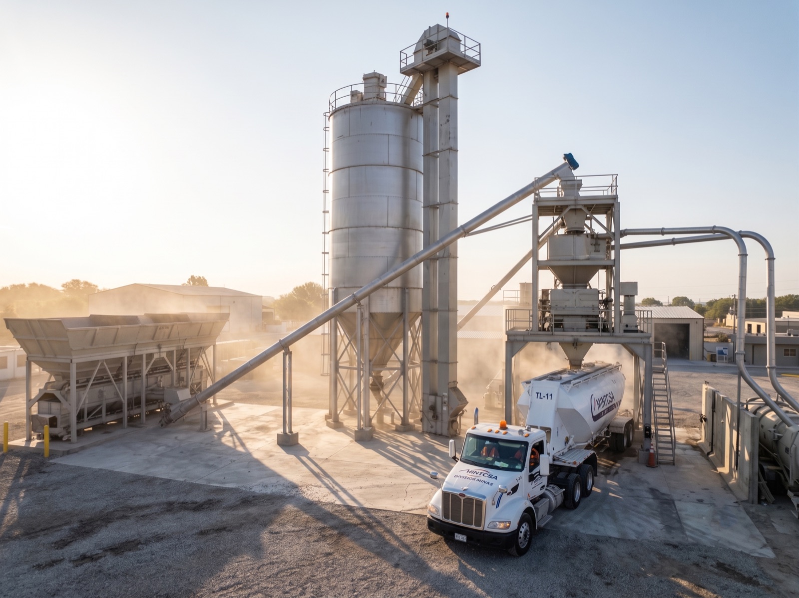 Planta con silos y unidad MINTCSA